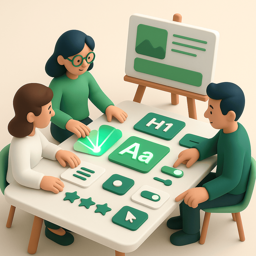 Design met gevoel — kleur, typografie en micro-interacties